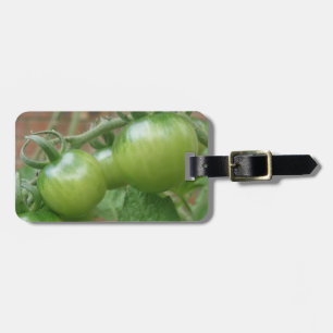 Etiqueta de Bagagem de Tomates Verdes