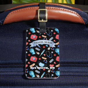 Etiqueta de Bagagem de Trabalho de Presente de Enf