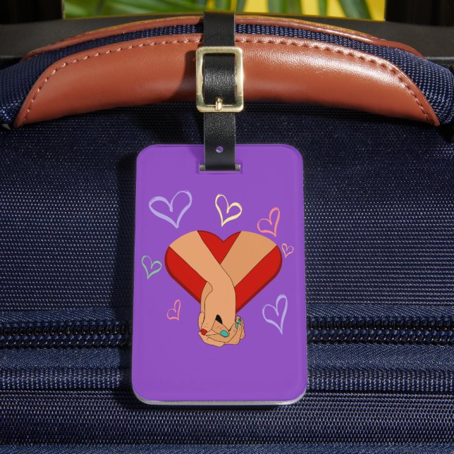 Etiqueta de bagagem de viagem (Frente Insitu 2)