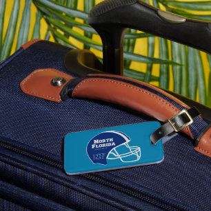 Etiqueta de bagagem de viagem
