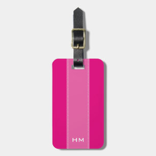 Etiqueta de bagagem de viagem personalizada com mo