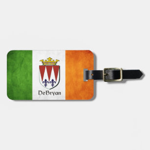 Etiqueta De Bagagem DeBryan Irish Flag
