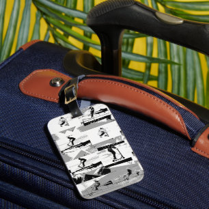 Etiqueta De Bagagem Deixa-Nos Passar Por Aí - Controle De Patinete De