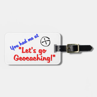 Etiqueta De Bagagem Deixe-nos Geocache