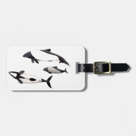 Etiqueta De Bagagem Delfin de Commerson