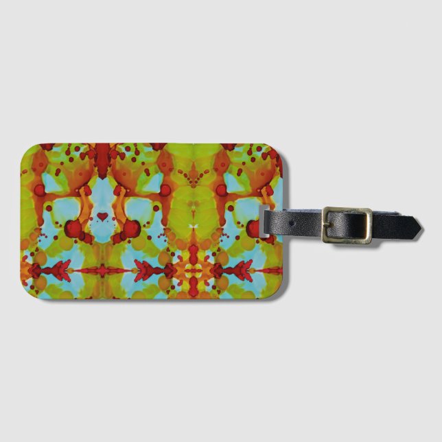 Etiqueta De Bagagem Derramar sunset (Frente Horizontal)