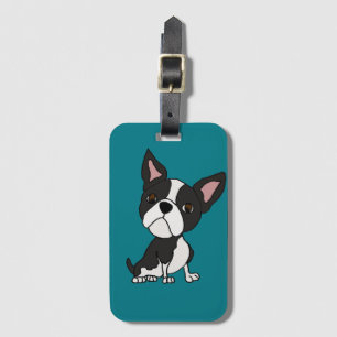 Etiqueta De Bagagem Desenhos animados engraçados do cão de filhote d