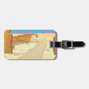 Etiqueta De Bagagem Deserto Trap!