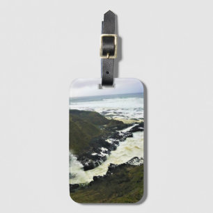 Etiqueta De Bagagem Desfiladeiro de Cook, Cape Perpetua, Costa de Oreg