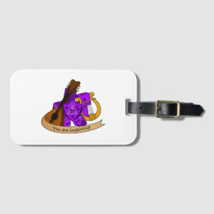 Etiqueta De Bagagem Design de Bard Dice