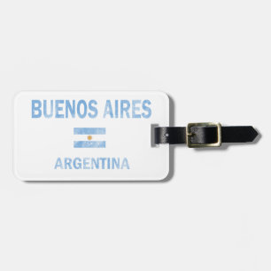Etiqueta De Bagagem Design de Buenos Aires Argentina