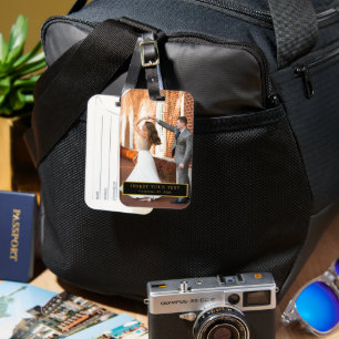 Etiqueta De Bagagem Design de Nome de Foto Personalizado para Dias de