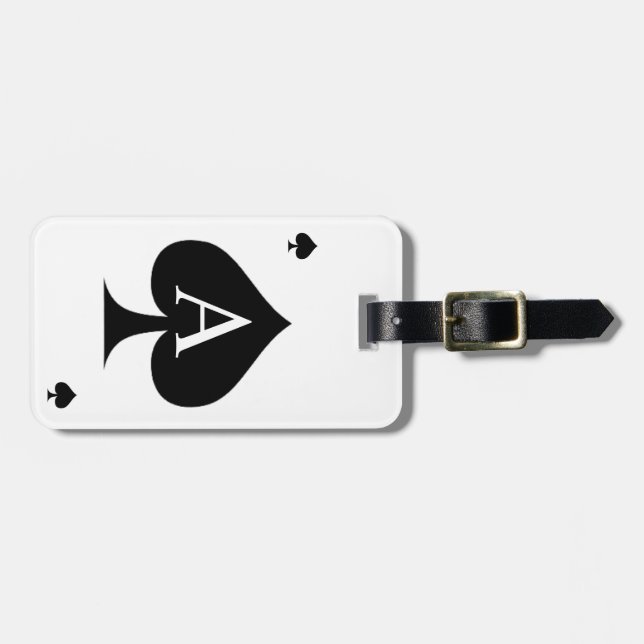 Etiqueta De Bagagem Design Espada (Frente Horizontal)