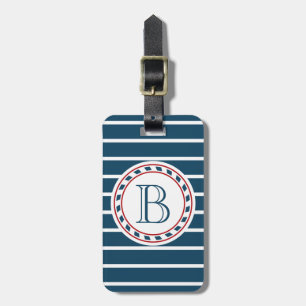 Etiqueta De Bagagem Design Monograma