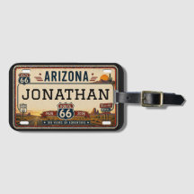 Design Personalizado da Rota 66 do Arizona