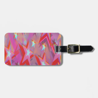 Etiqueta De Bagagem Design Superstar Tridimensional