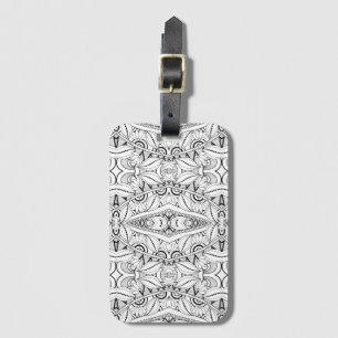 Etiqueta De Bagagem Design tribal inspirado