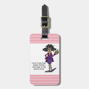 Etiqueta De Bagagem Despertar Rude casamento