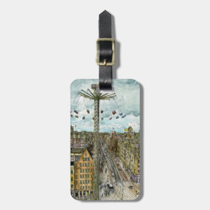 Etiqueta De Bagagem Destinos Cilindrada europeia