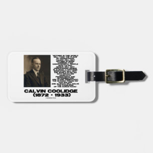 Etiqueta De Bagagem Determinação Coolidge onipotente da persistênci