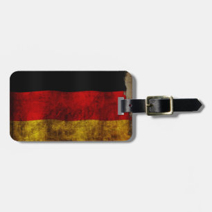 Etiqueta De Bagagem Deutsch Flagge - Vintage...