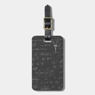 Etiqueta De Bagagem Diagramas e fórmulas da astrofísica