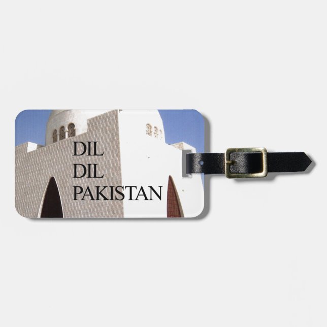 Etiqueta De Bagagem Dil Pakistan Hakuna Matata (Frente Horizontal)