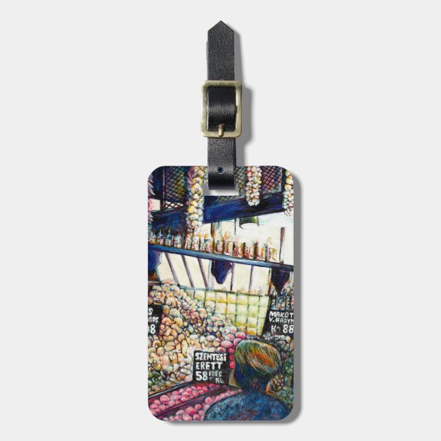 Etiqueta De Bagagem Dimensões da curiosidade (Frente Vertical)