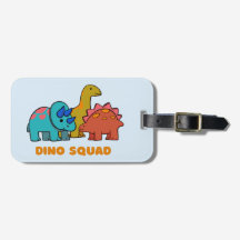 Etiqueta de Bagagem Dino