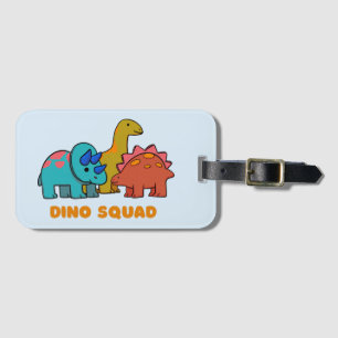 Etiqueta de Bagagem Dino