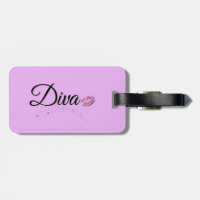 Etiqueta de Bagagem Diva