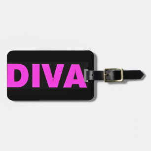 Etiqueta De Bagagem Diva