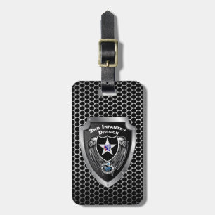 Etiqueta De Bagagem Divisão de Infantaria do segundo "Divisão de Inf