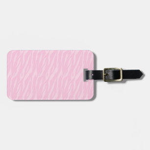 Etiqueta De Bagagem DIY fazem seu próprio Tag cor-de-rosa da bagagem