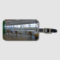 Etiqueta de bagagem do aeroporto