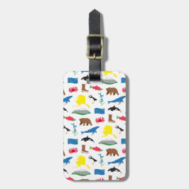 Etiqueta de Bagagem do Alasca