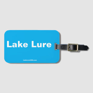 Etiqueta de Bagagem do Lago Azure