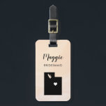 Etiqueta de bagagem do mapa de Utah, recepção da f<br><div class="desc">Estas etiquetas de bagagem de estado fazem as etiquetas de presente perfeitas para a festa de casamento ou etiquetas de sacola de boas-vindas. Amarre-o aos presentes das damas de honra em vez de uma etiqueta de presente de papel típica, e elas podem usá-lo por meses e anos. As etiquetas têm...</div>