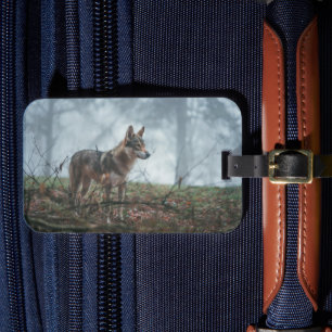 Etiqueta de Bagagem do Wolfdog