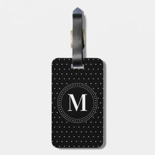 Etiqueta De Bagagem Dots Pattern