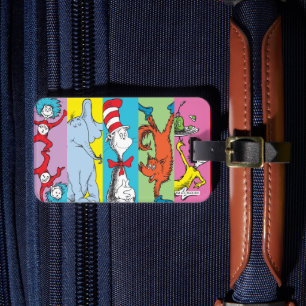 Etiqueta De Bagagem Dr. Seuss   Fatia de Personagem