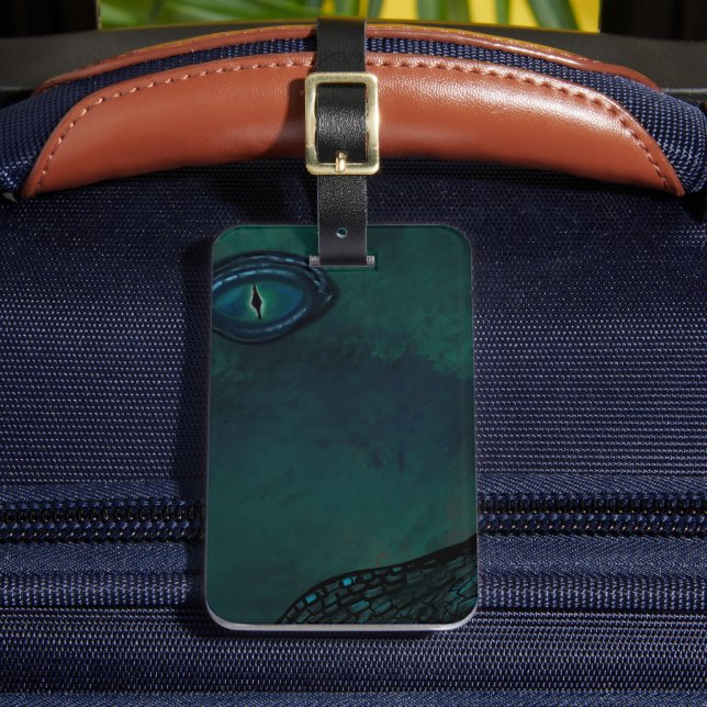 Etiqueta De Bagagem Dragões (Frente Insitu 2)