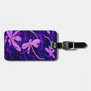 Etiqueta De Bagagem Dragonfly Disco