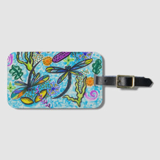 Etiqueta De Bagagem Dragonfly Fantasy 