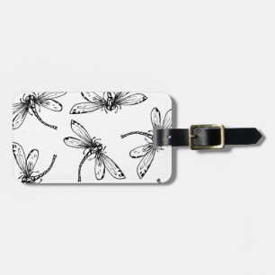Etiqueta De Bagagem Drangonflies