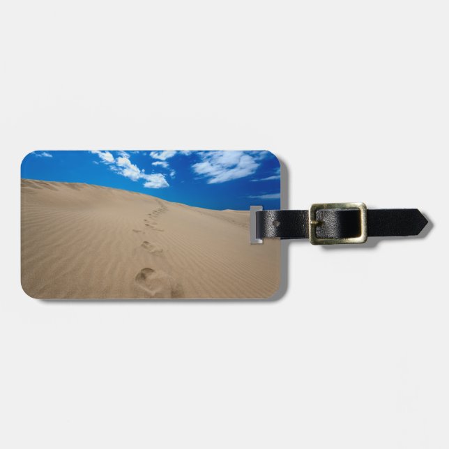 Etiqueta De Bagagem Dunas de Gran Canaria (Frente Horizontal)