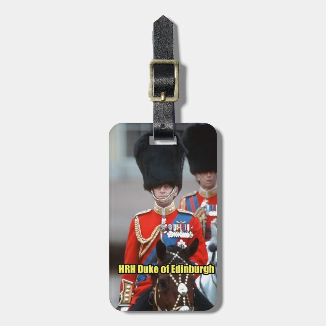 Etiqueta De Bagagem Duque de Edimburgo (Frente Vertical)