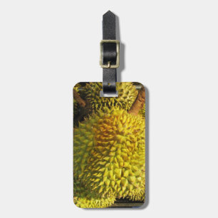 Etiqueta De Bagagem Durian Fruta