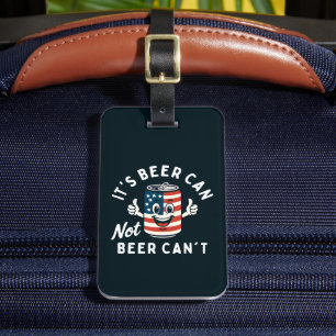 Etiqueta De Bagagem É Cerveja não pode Cerveja não é um Bebendo engraç