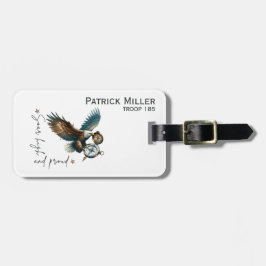 Etiqueta De Bagagem Eagle Rank Luggage Tag | Personalized